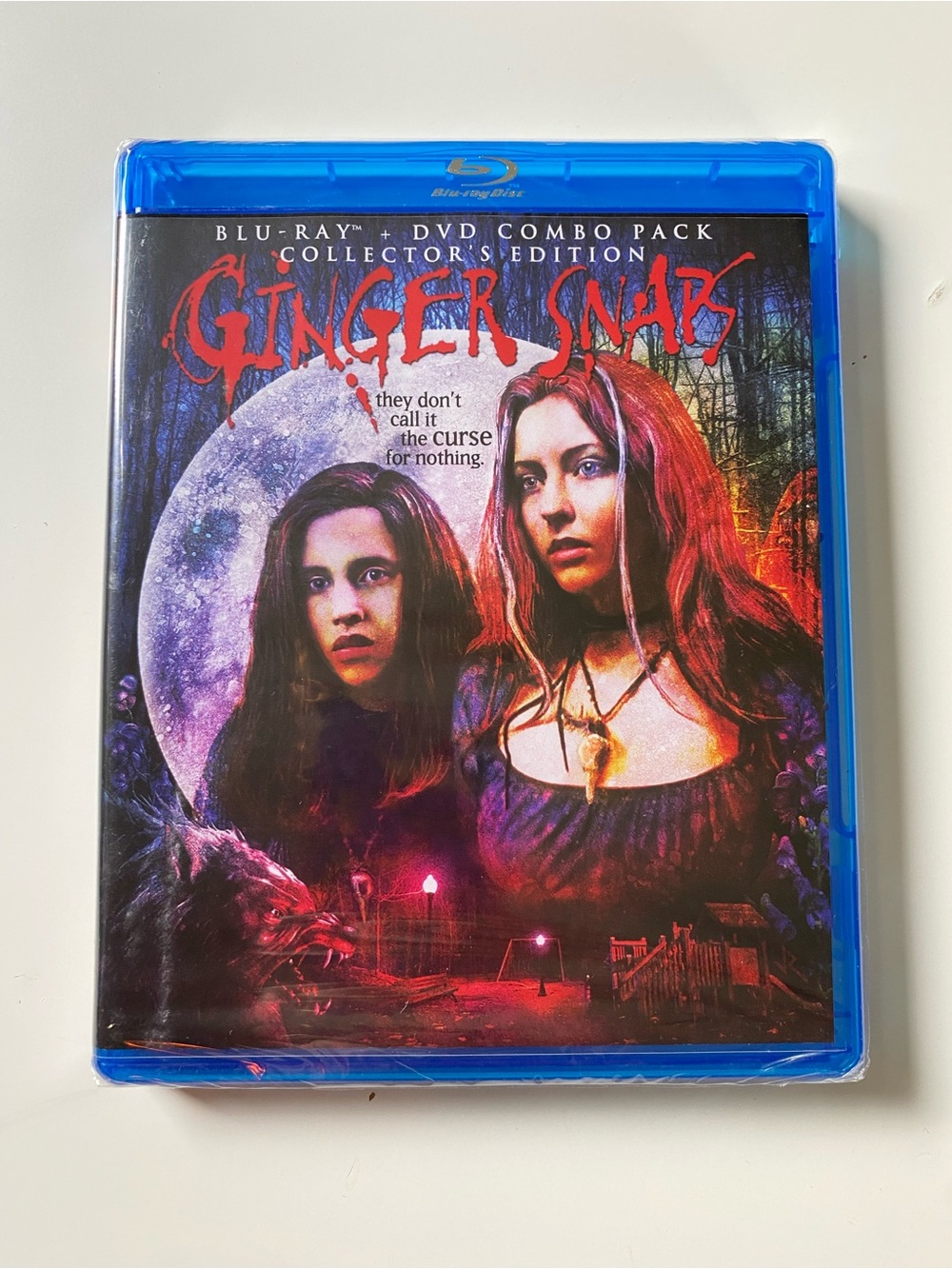 Ginger Snaps (Blu-ray + DVD, 2000) Emily Perkins Kathrine Isabelle NEW
